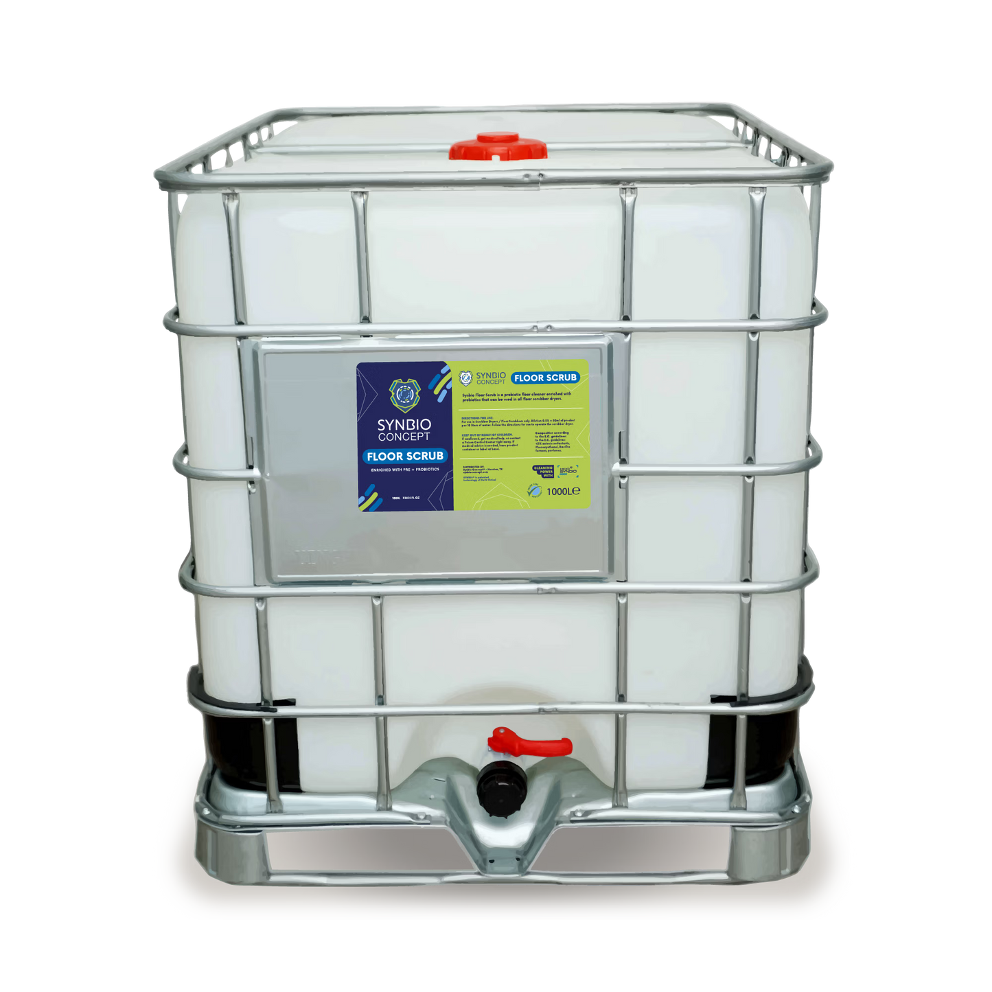 Synbiotic Floor Scrub (non-foaming) Cleaner with Pre & Probiotics - Synbio Concept